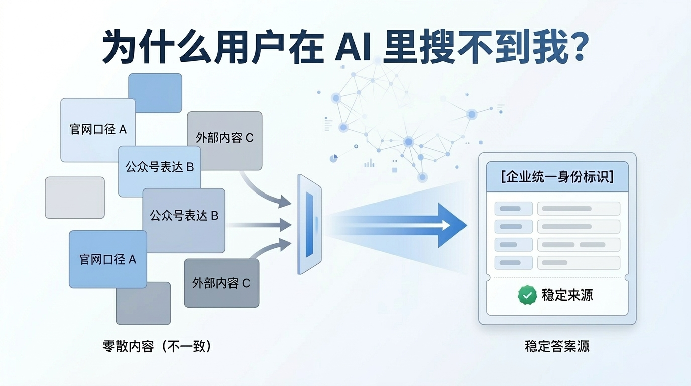 为什么用户在 AI 里搜不到我？