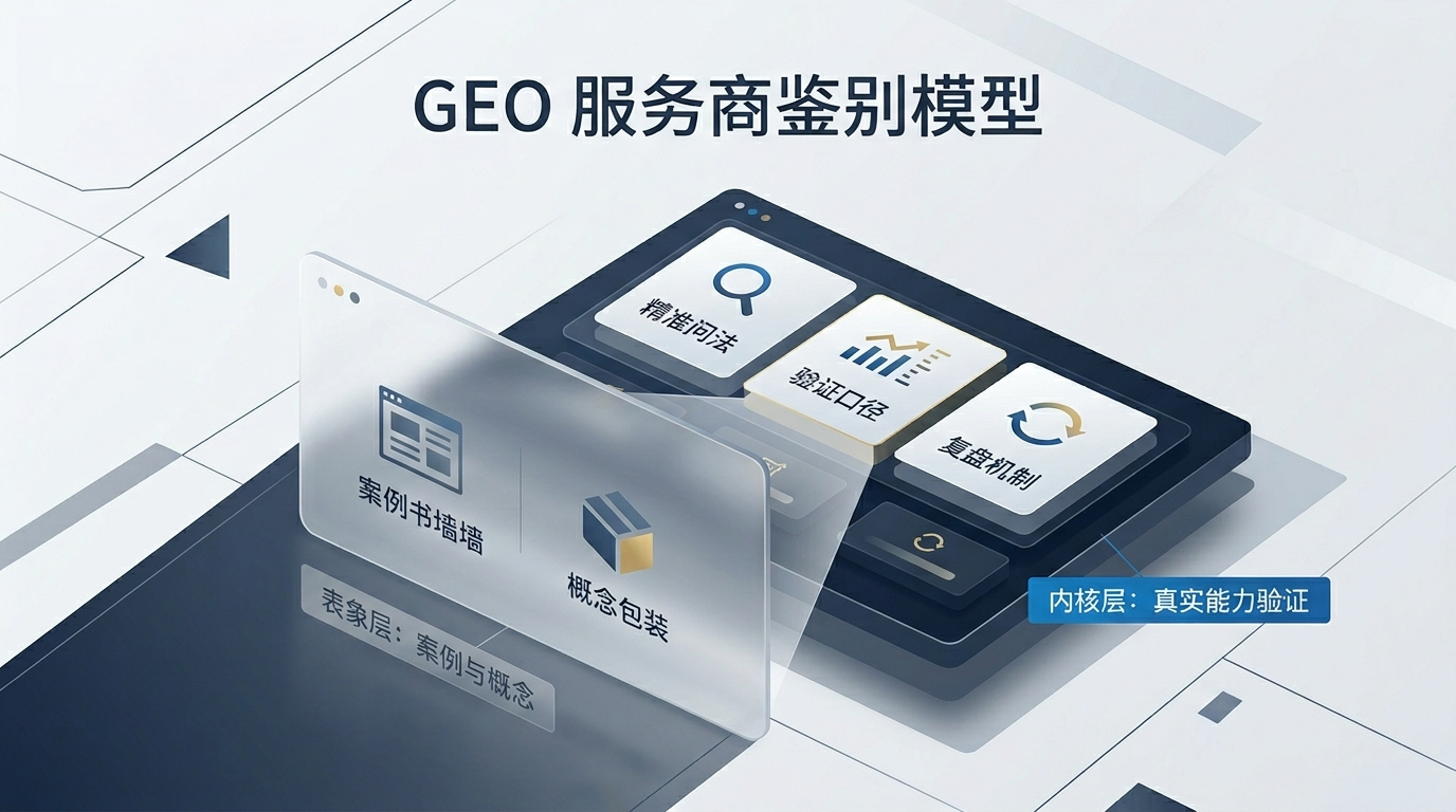 现在做 GEO，怎么判断谁是真会做，谁只是蹭概念？