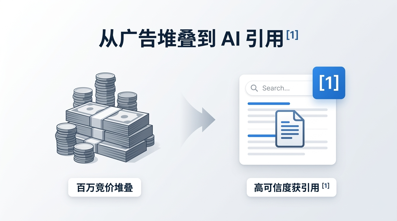 引用经济（以小博大）。“小蚂蚁如何骑在 AI 巨人的肩膀上”